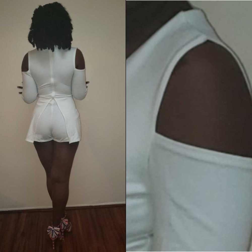White Romper